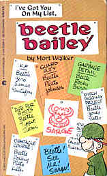 I've got you on my list, Beetle Bailey