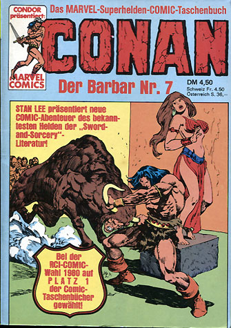 Conan, der Barbar Comic-Taschenbuch 7