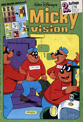 Mickyvision 2. Auflage 01/83