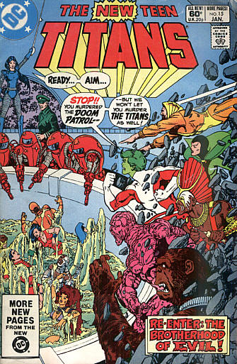 The new Teen Titans 15