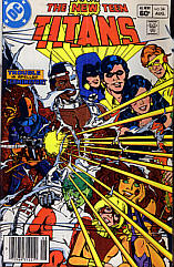 The new Teen Titans 34