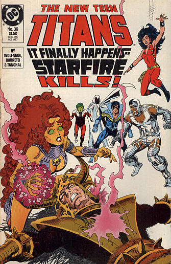 The new Teen Titans 36
