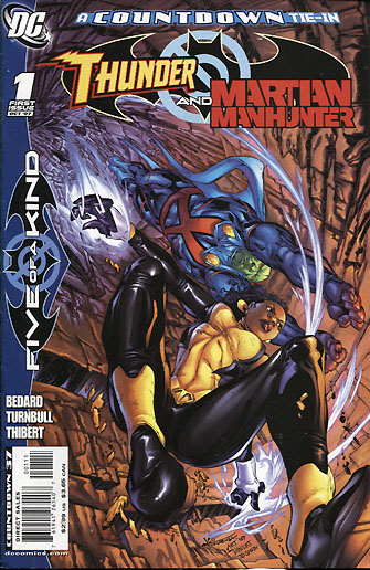 Outsiders: Five of a Kind - Martian Manhunter / Thunder 1