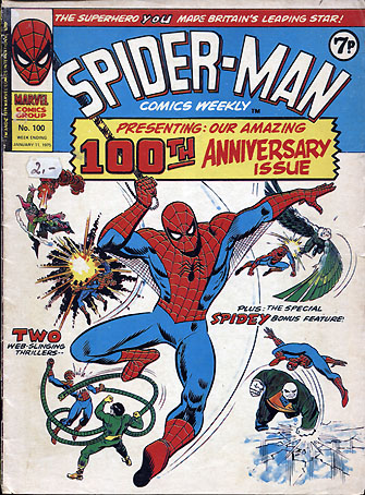 Spider-Man Comics-Weekly 100