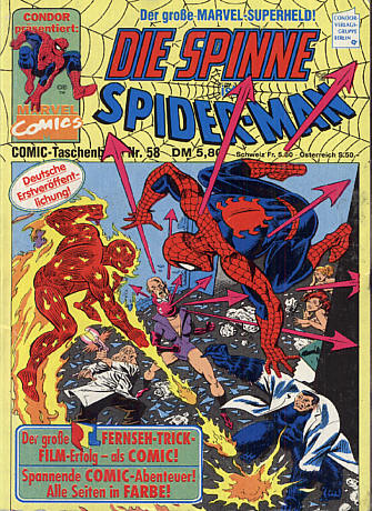 Die Spinne Comic-Taschenbuch 58